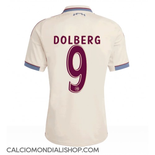 Maglie da calcio Ajax Kasper Dolberg #9 Terza Maglia 2025-26 Manica Corta